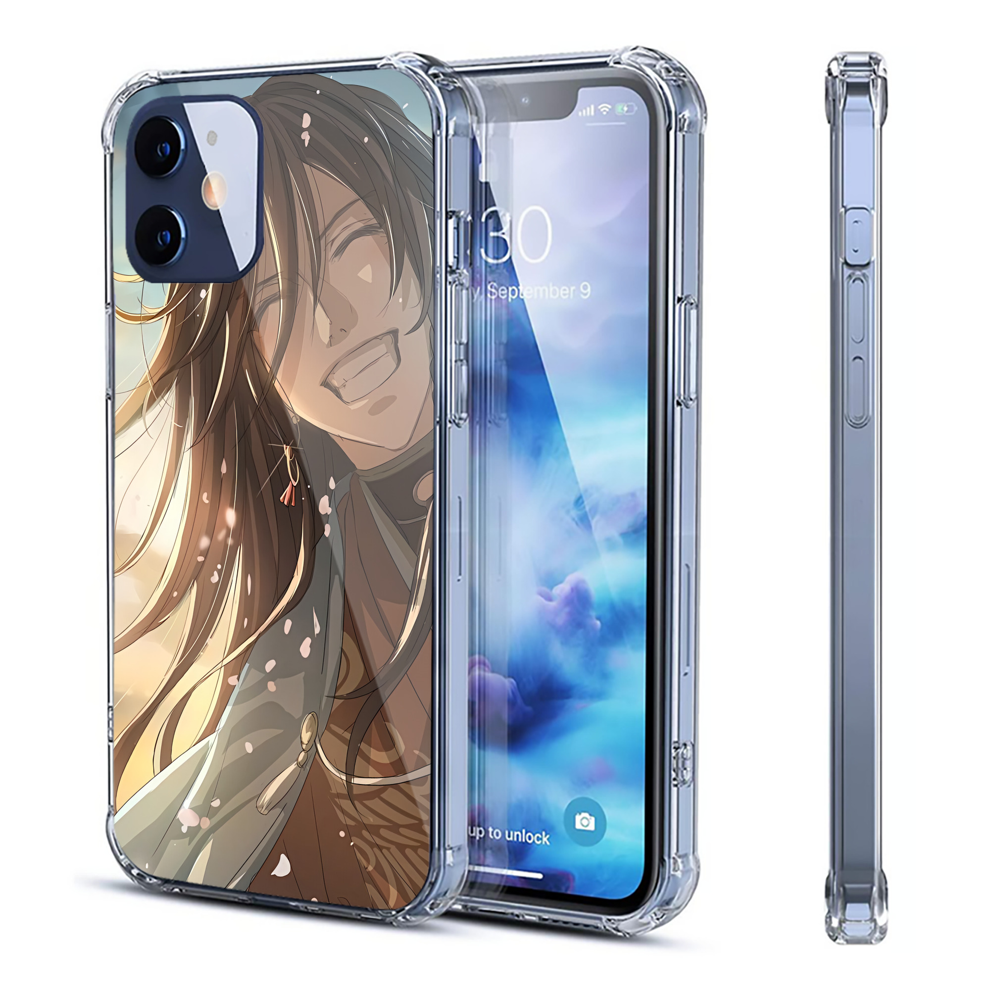 （画像用） 刀剣乱舞 Touken Ranbu 【iPhone 12シリーズ対応】透明スマホケース（クリアソフトケース）